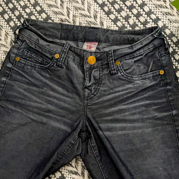 TRUE RELIGION Low-Rise Corduroy Skinny Jeans - Picture 3 of 12